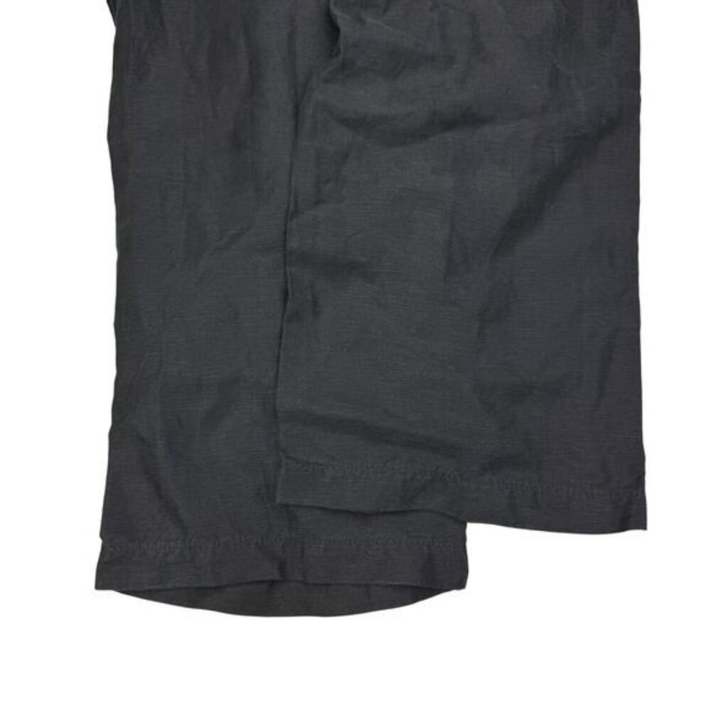 Aritzia Wilfred Brax Linen Jumpsuit Wide Leg Black - Picture 8 of 8